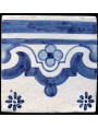Portuguese frame azulejos majolica tile