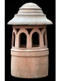 cylindrical terracotta Chimney Øint.24cms from Florence
