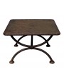 Forged iron stool