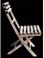 Teak folding chair