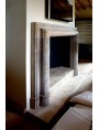 Limestone Fireplace Frame