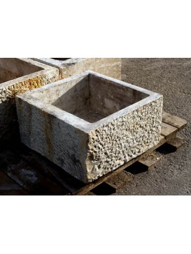 Colonnata marble basin