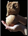 The scops-owl in terracotta