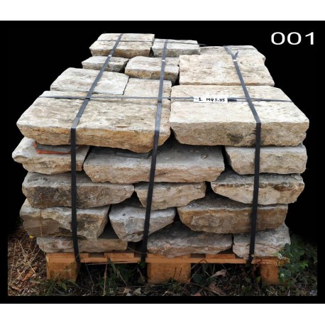 Filettole stone - one pallet - ancient stone floor - limestone