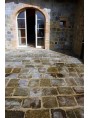 Colonial Rural Home sand stones - pallet N.8 - grey stone floor