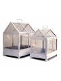 Pair of small greenhouses