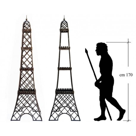 Tour Eiffel in ferro battuto sostegno rampicanti