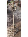 Cast iron candlestick with six arms