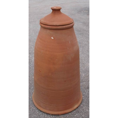 Campana da orto in terracotta h70x40 cm cilindrico