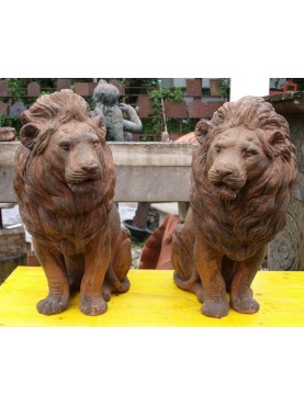 Terracotta lion
