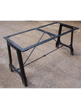 Cast iron table base
