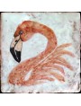 Flamingo majolica tile 20 x 20 cm