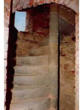 Medieval spiral staircase
