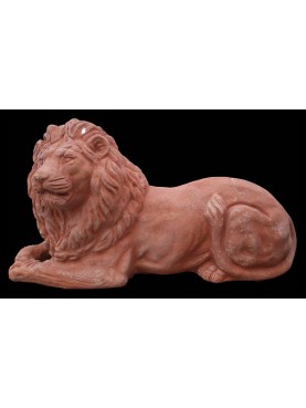 Terracotta lion