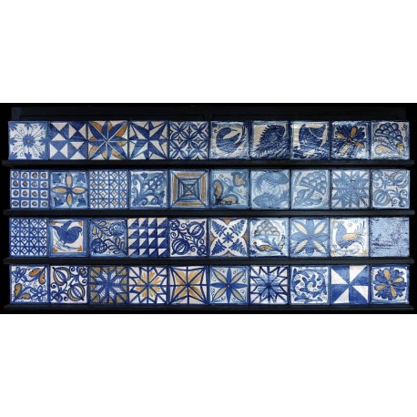 Burgio Majolica tiled PANEL from Sicily