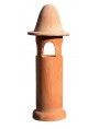 Small terracotta chimney Øint.15cms