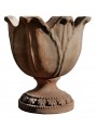 Terracotta Chalices tulip-shaped - small