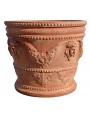 Testone festonato big sizeØ48cms, terracotta flowerpot