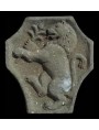 Coat of Arms - rampant lion - stone