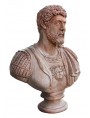 Hadrian terracotta bust without patina