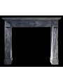Fireplace in Grey Bardiglio Marble