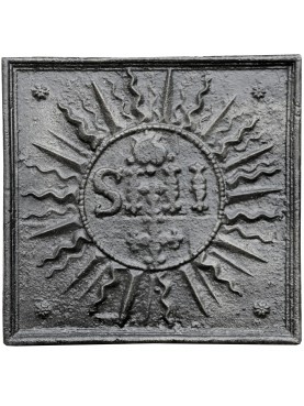 ancient IHS Fireback in bronze