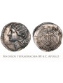 Knossos tetradrachm 80 b.C. with Apollo