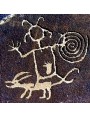 Original Chaco canyon petroglyph