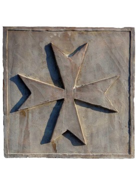 Terracotta Malta Cross