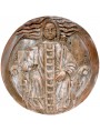 Allegory of Alchemy from Notre Dame de Paris in terracotta