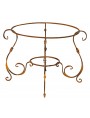 Wrought iron round table base Ø 90 cm