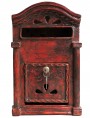 Red Majolica post box