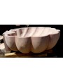 Red Verona marble shell sink