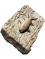 Bassorilievo in pietra calcarea CEFALO