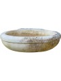 Ancient Italian white carrara marble sink