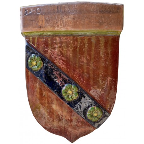 Majolica Coat of arms Della Robbia