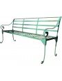 Settee iron bench