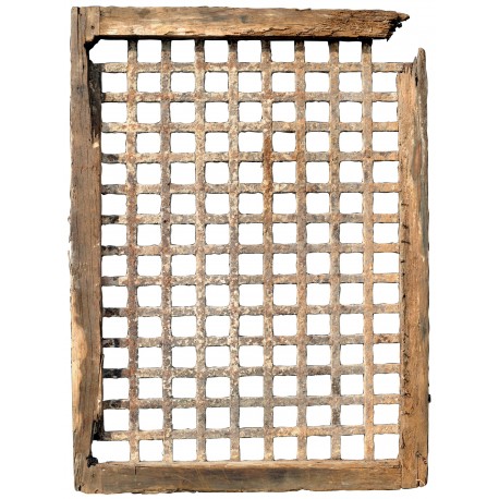 Ancient iron grating from Lucca