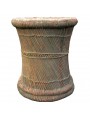 Terracotta stool