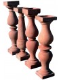Balaustrini in terracotta