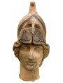 Testa di Atena Minerva Giustiniani in terracotta