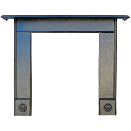 Wrougth iron fireplace our production
