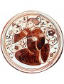 Bacini ceramici medioevali pisani - copia di piatto Ispano Moresco Medioevale