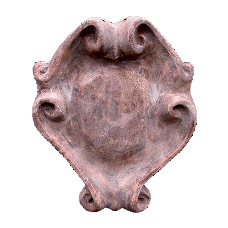 Coat of arms in terracotta