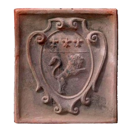 Terracotta coat of arms