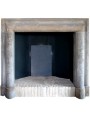 Limestone Fireplace Frame with high hooves