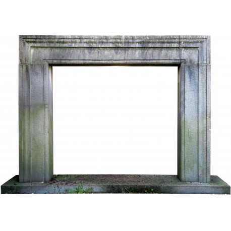 Classic Florence fireplace - grey sandstone