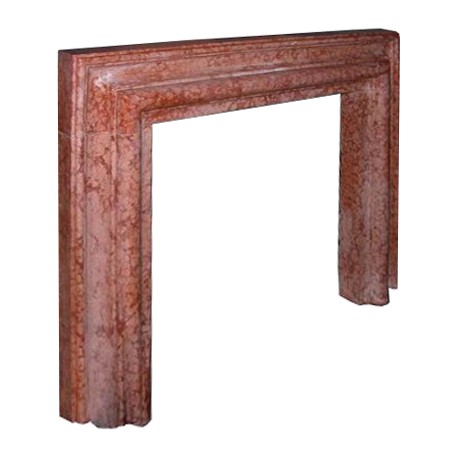 Salvator Rosa fireplace in red verona marble -fireplace frame