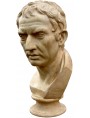 Plinio - copia di statua romana - gesso patinato