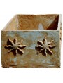 Terracotta square pot